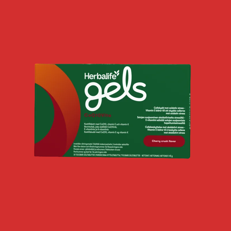 Herbalife Gels CoQ10VITA Cherry crush 30 tyggbare geletabletter