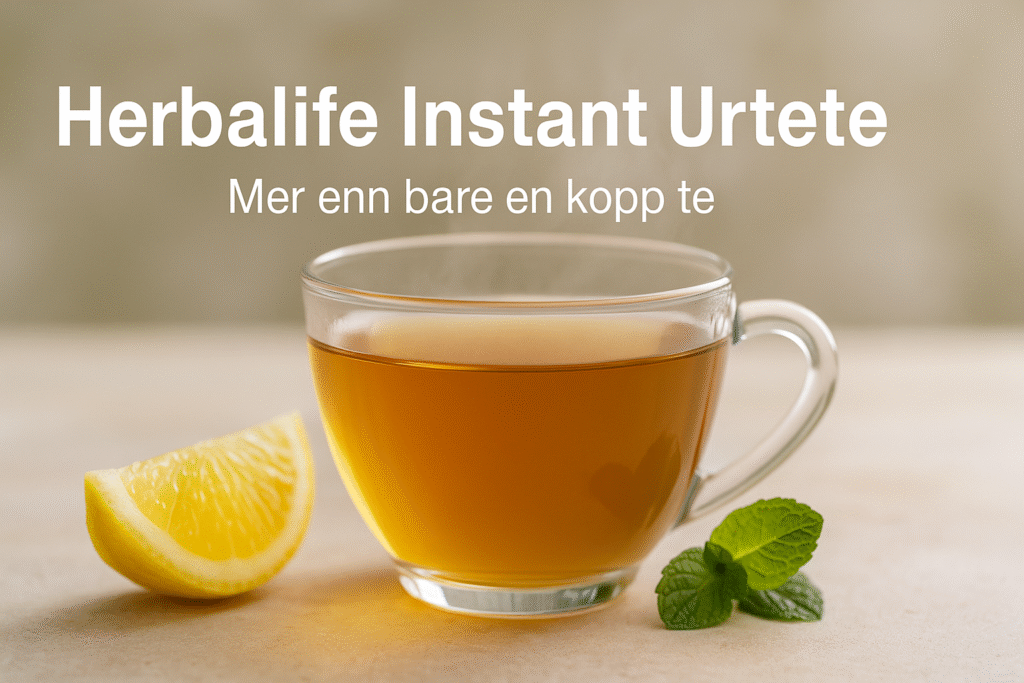 Herbalife Instant Urtete – naturlig energi, fokus og frisk smak