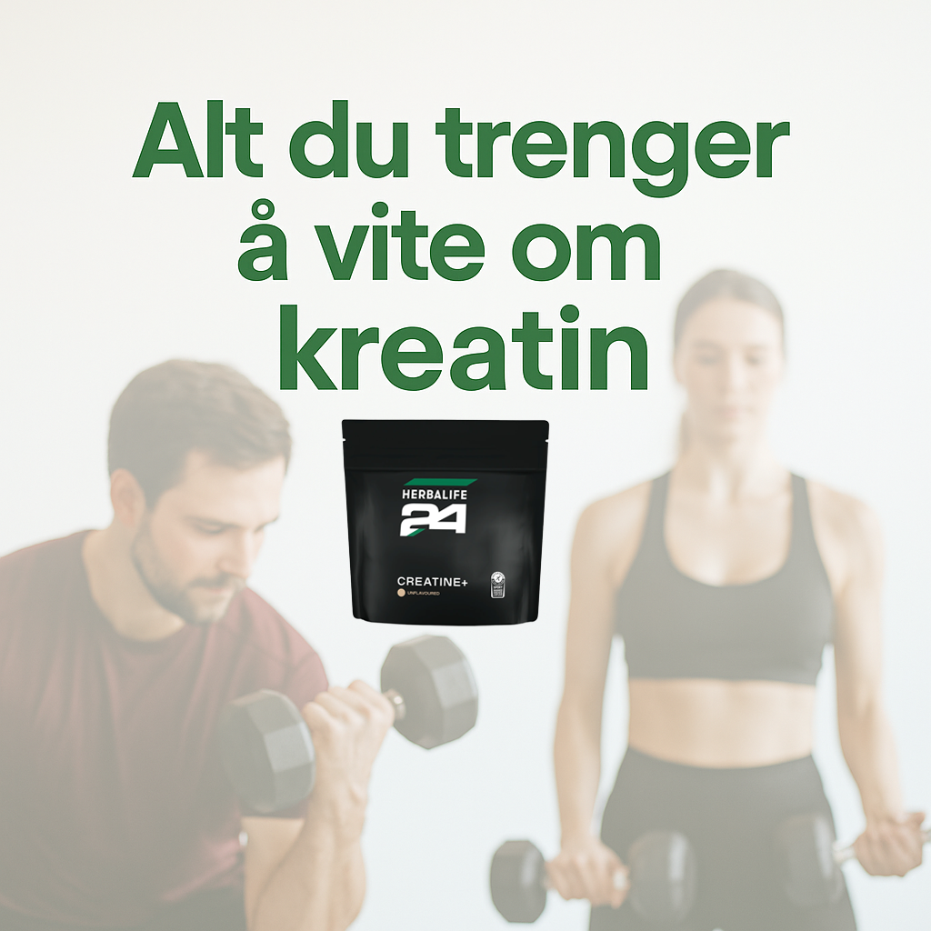 Hva er kreatin? Lær alt om effekten med Herbalife24 Creatine+