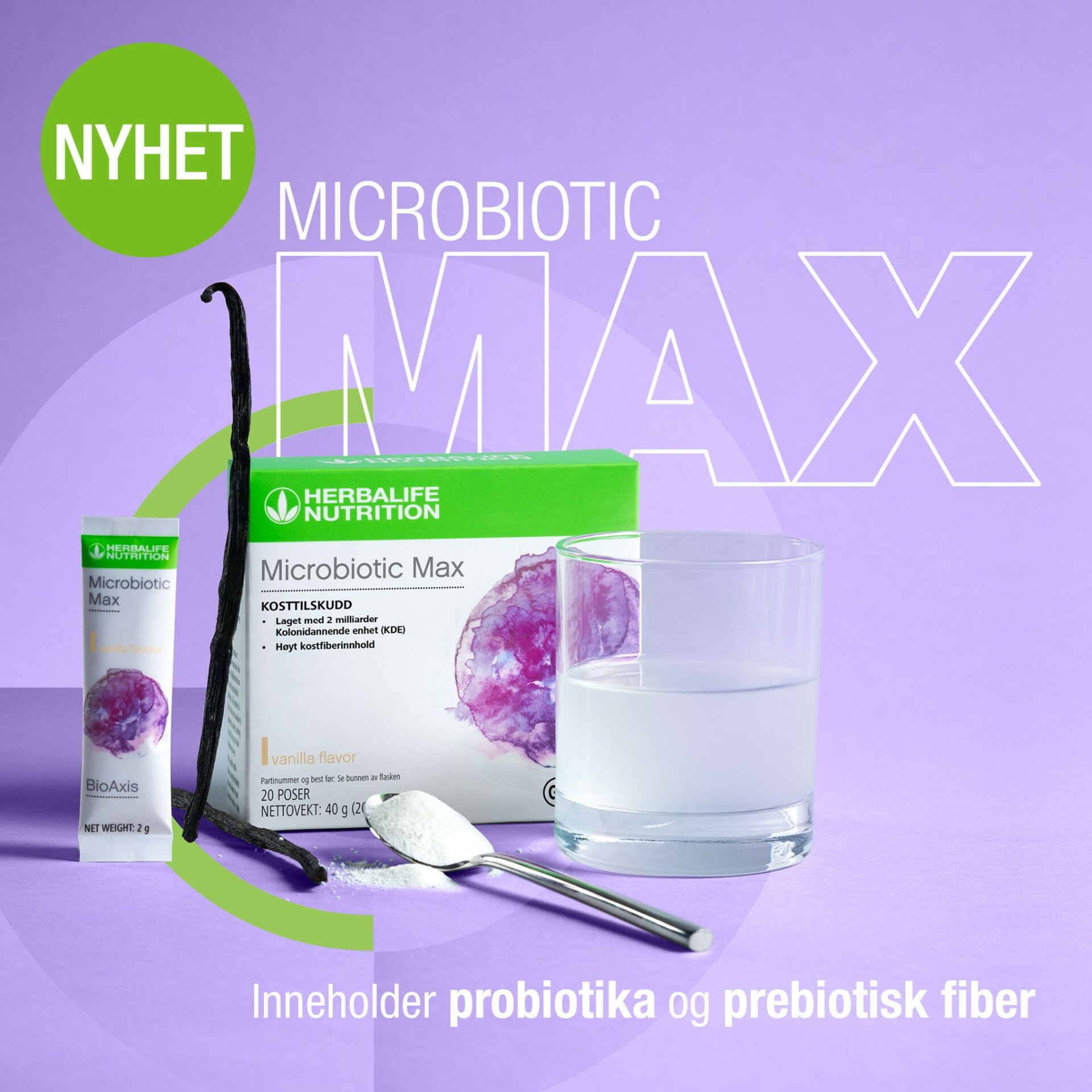 Herbalife Microbiotic Max – probiotisk tilskudd