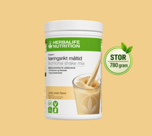 Herbalife Formula 1 vanilje, stor boks 780 gram