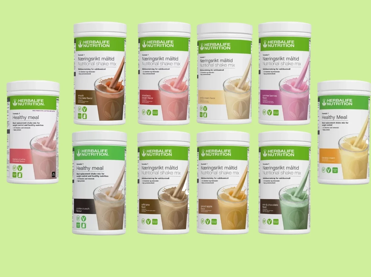 Herbalife shake 10 pack