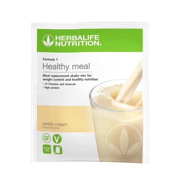 Herbalife Shake Coockie Crunch porsjons pakker Vanilje 7 x 26g