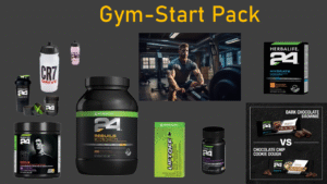 Startpakke for trening med kosttilskudd og energit-Pack