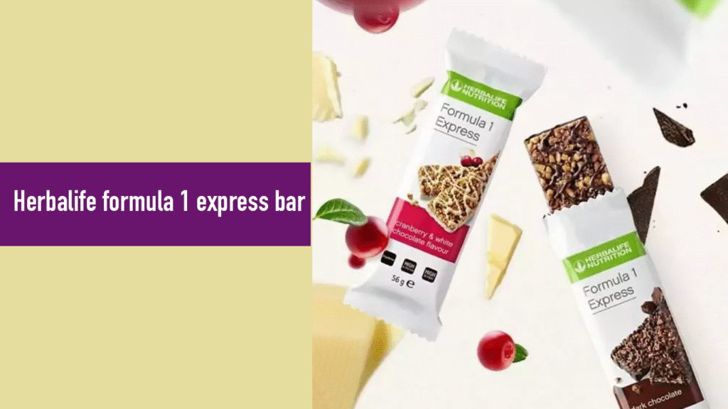 Herbalife måltidsbar og Express Bar energi og næring