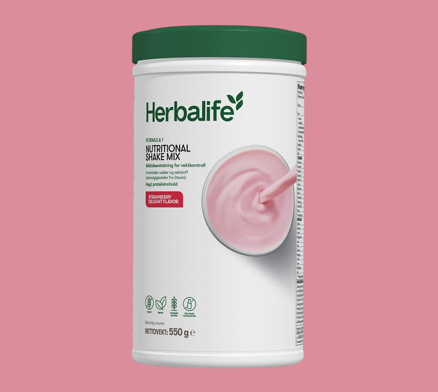 Herbalife Formula 1 Strawberry Delight shake