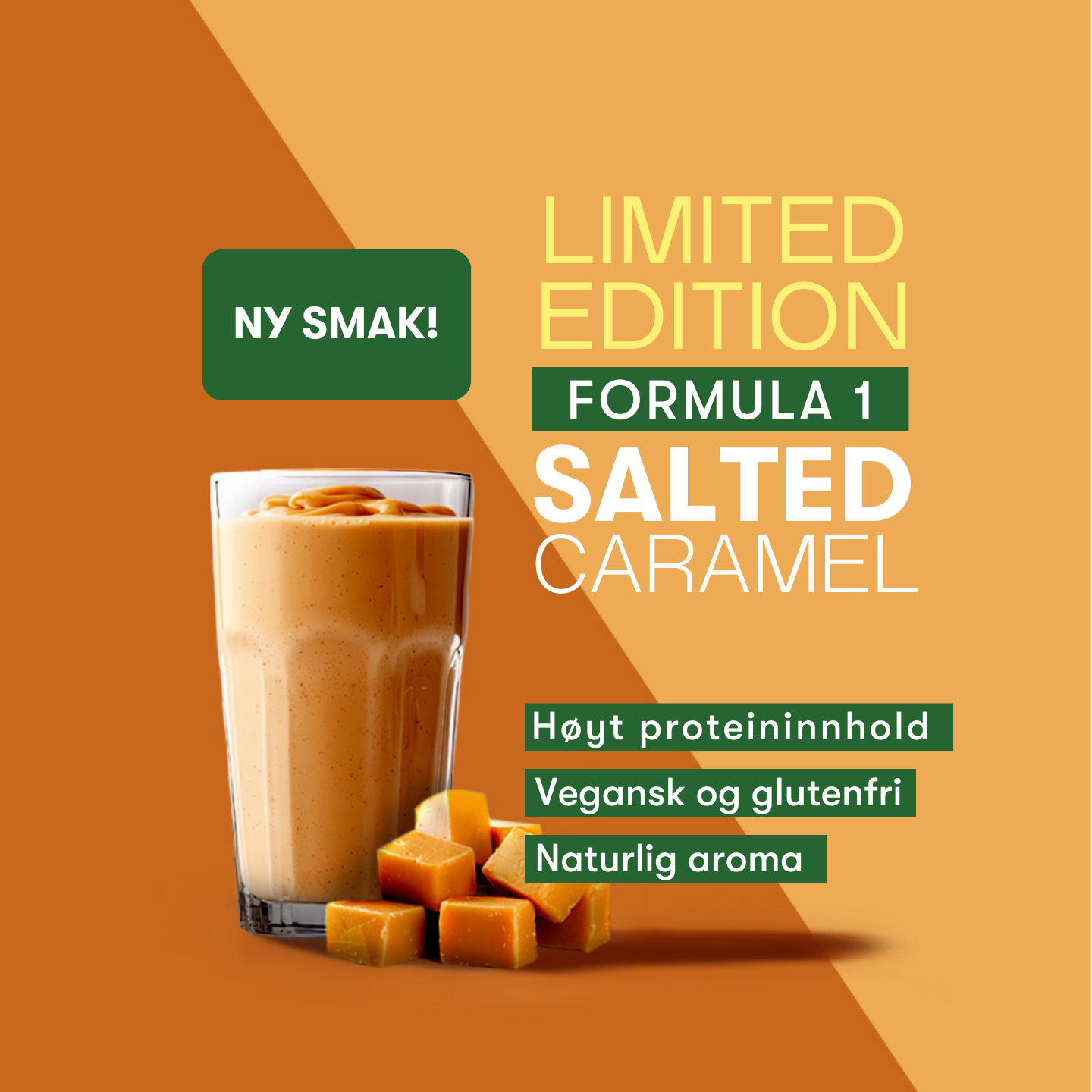 Herbalife Formula 1 Shake Salted Caramel Limited Edition