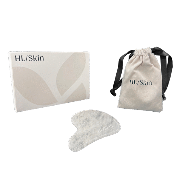 HL Skin Gua Sha – massasjeverktøy i hvit jade