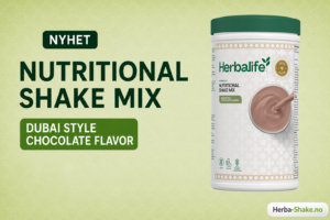 Nyhet: Herbalife Formula 1 Nutritional Shake Mix Dubai Style Chocolate Flavor – en limited edition shake med sjokoladesmak.