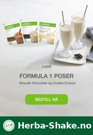Herbalife Formula 1 måltidsshake porsjonspakke – 7 stk