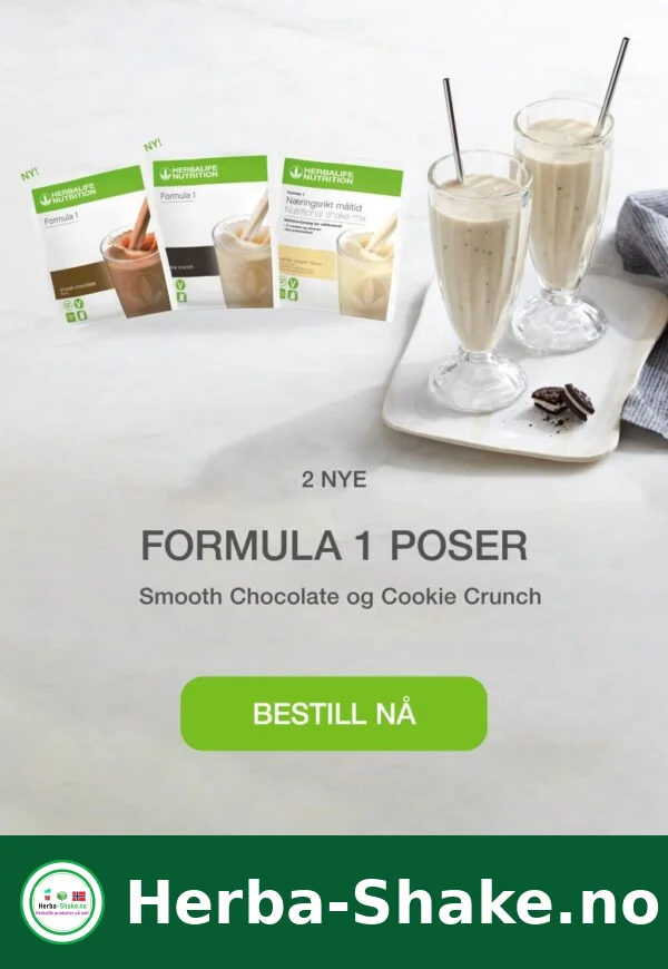 Herbalife Formula 1 måltidsshake porsjonspakke – 7 stk