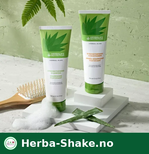 Herbalife Herbal Aloe Styrkende Sjampo 250 ml – pleiende sjampo for sterkt hår.