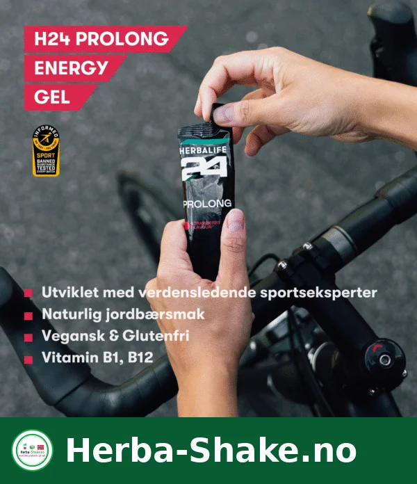 Herbalife H24 Prolong energi gel jordbær
