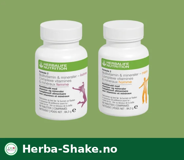 Herbalife Formula 2 Multivitamin og Mineral