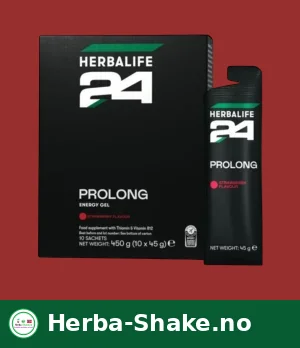 Herbalife H24 Prolong Energi Gel Jordbær – rask energi under trening