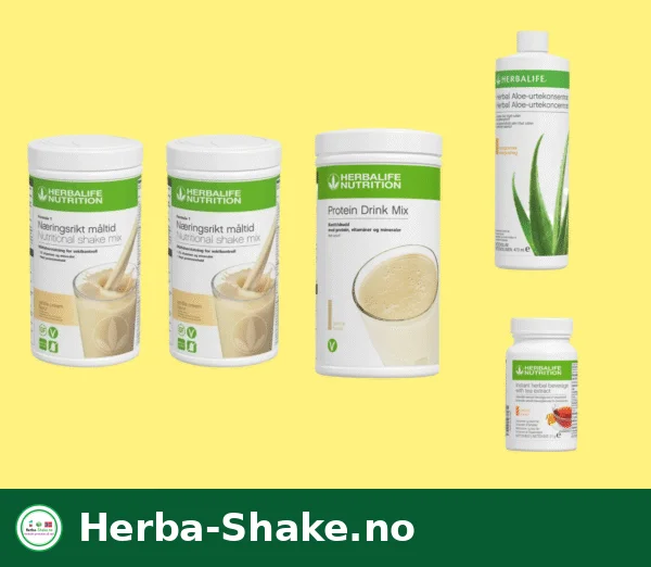 Herbalife Frokostpakke med Protein Drink Mix