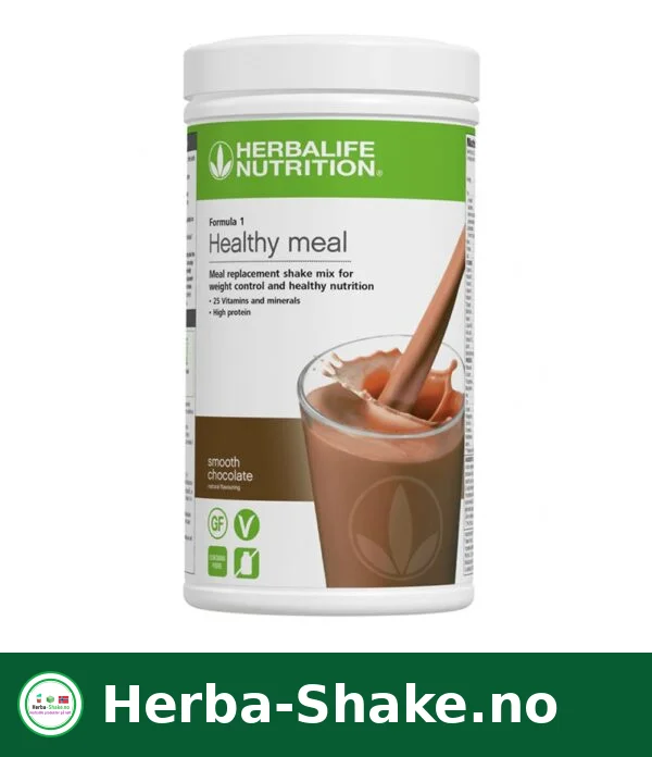 Herbalife Formula 1 Smooth Chocolate Shake – næringsrik måltidserstatter