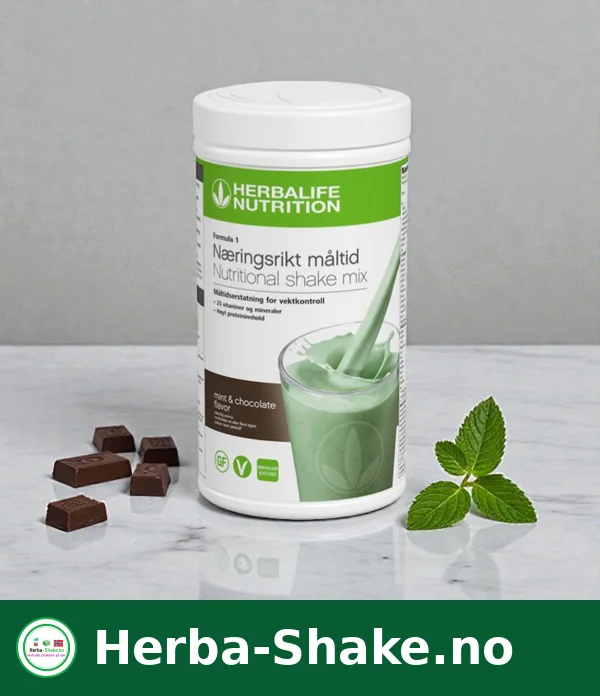 Herbalife Shake Mint Chocolate 550g - Bilde 2