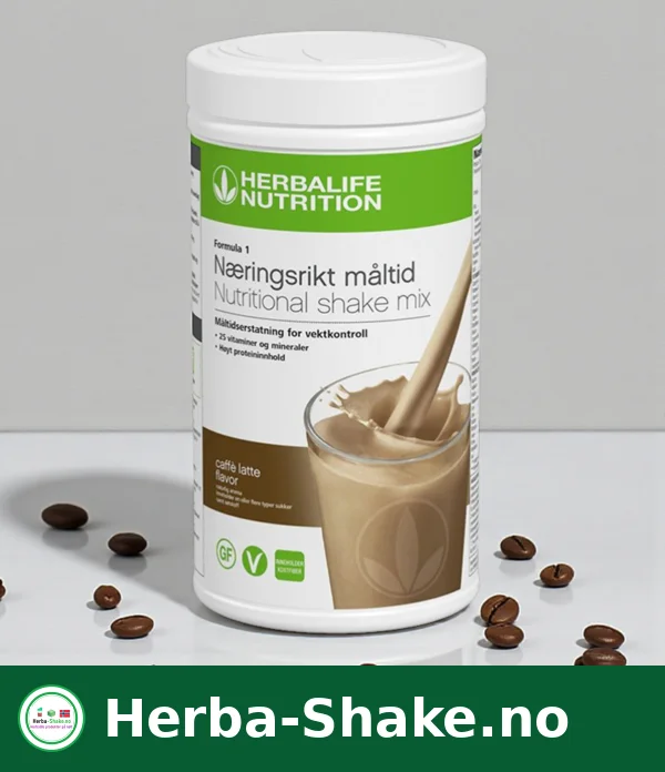 Herbalife Shake Caffè Latte 550g - Bilde 2