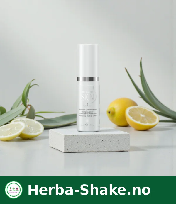 Alkoholfritt ansiktsvann med aloe vera og mandarin- og sitrusduft.