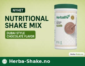 Nyhet: Herbalife Formula 1 Nutritional Shake Mix Dubai Style Chocolate Flavor – en limited edition shake med sjokoladesmak.