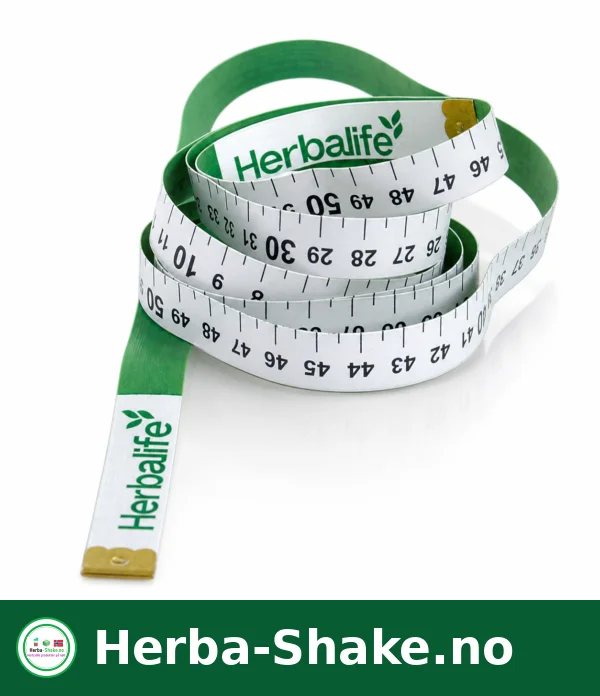 Herbalife målebånd for kroppsmåling