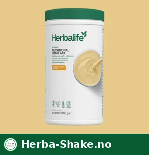 Herbalife Formula 1 Banana Cream shake