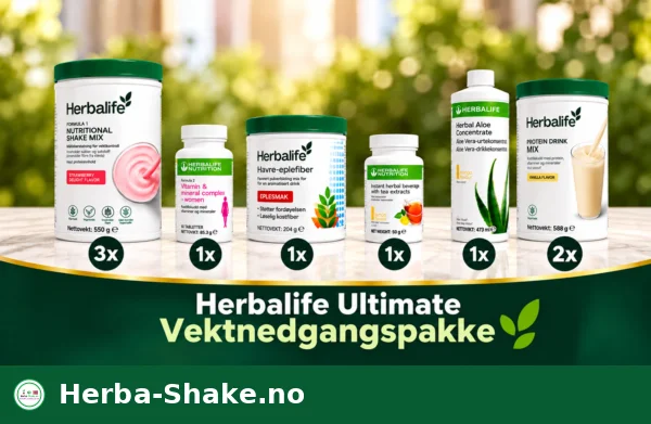 Herbalife Ultimate Vektnedgangspakke