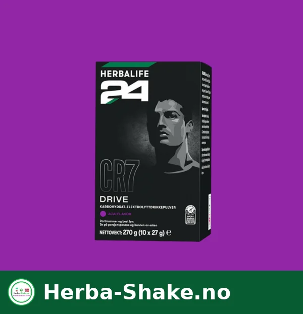 Herbalife24 CR7 Drive Acai elektrolyttdrikk – 10 x 27 g